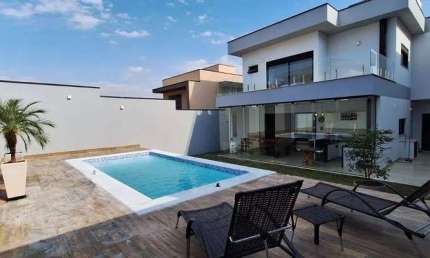 Casa em condomínio fechado com 3 quartos à venda na Vila Omizollo, Louveira  por R$ 1.800.000