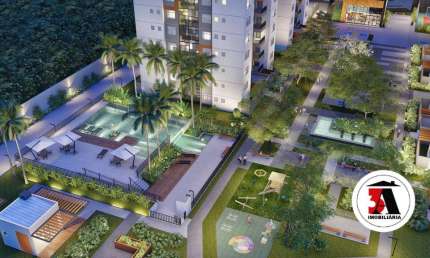 ATMOS LIVING  APTO. 2/4 C/  60M2(SACADA C/ CHURRASQUEIRA)
