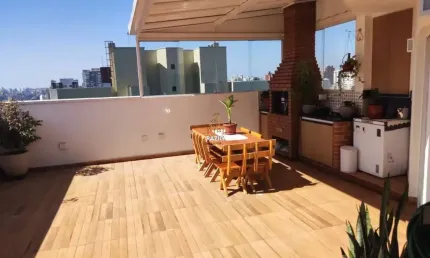 Cobertura com 3 quartos à venda na Rua Serra de Bragança, 923, Tatuapé, São Paulo por R$ 1.300.000