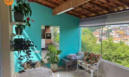 Casa com 2 dormitórios para alugar, 80 m² por R$ 3.660,00/mês - Jardim Aurora - Jandira/SP