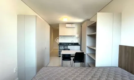 Apartamento com 1 quarto para alugar na rua joão de deus machado, 101, trindade, florianópolis, 25 m2 por r$ 3.609