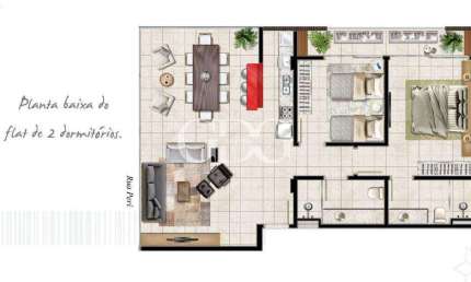 Loft com 1 quarto à venda no Centro, Capão da Canoa , 79 m2 por R$ 594.860