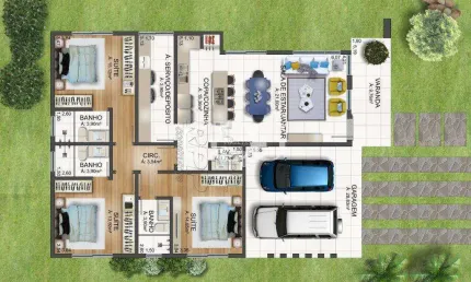 Casa com 3 quartos à venda no Jardim das Hortências, Caxias do Sul , 162 m2 por R$ 1.300.000