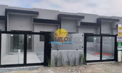 Casa com 2 quartos à venda na avenida principal, 1355, saint etiene, matinhos por r$ 295.000