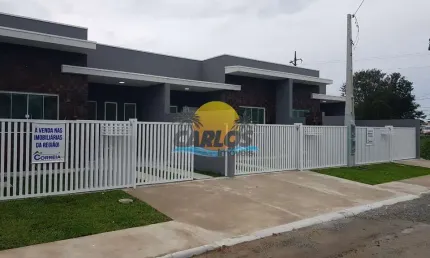 Casa com 2 quartos à venda na rua camaroes, 418, santa terezinha, pontal do paraná por r$ 290.000