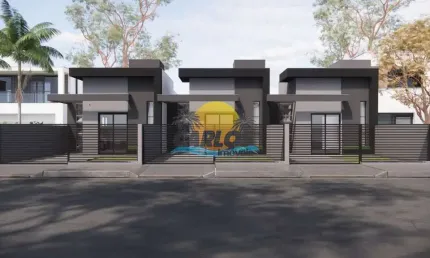 Casa com 2 quartos à venda na rua arco-íris, 492, balneário gaivotas, matinhos por r$ 349.000