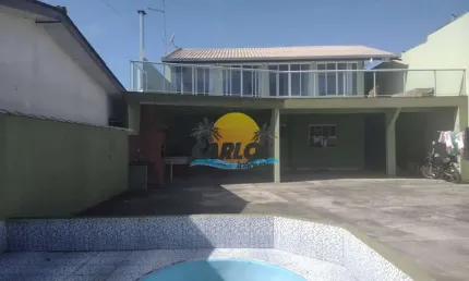 Casa com 5 quartos à venda na januario correa da veiga, 246, shangri-lá, pontal do paraná por r$ 420.000