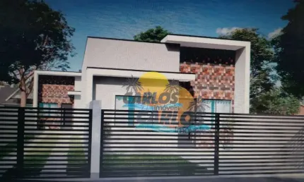 Casa com 3 quartos à venda na lapaz, 100, balneário gaivotas, matinhos por r$ 300.000