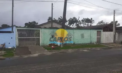 Casa com 6 quartos à venda na los angelles, 30, balneário gaivotas, matinhos por r$ 230.000