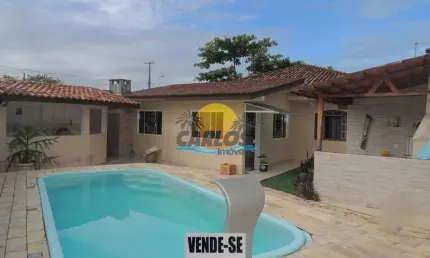 Casa com 2 quartos à venda na rua cambé, 217, bom retiro, matinhos por r$ 650.000