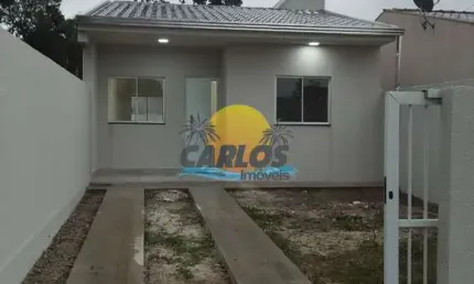 Casa com 2 quartos à venda na rua 15, 1, saint etiene, matinhos por r$ 310.000