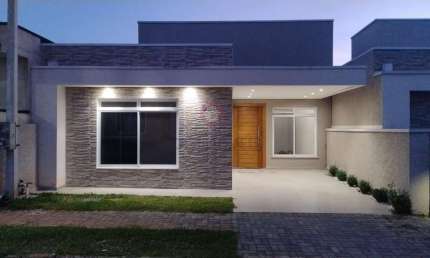 Casa para Venda em Contenda, Centro, 3 dormitórios, 1 suíte, 2 banheiros, 1 vaga