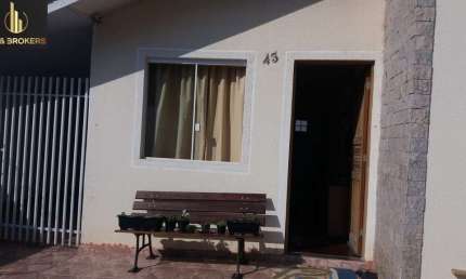Casa com 2 quartos à venda na Rua Da Camelias, 457, Campina da Barra, Araucária
