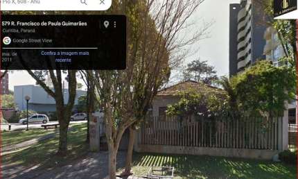 Terreno à venda na Rua Francisco de Paula Guimarães, 51, Ahú, Curitiba