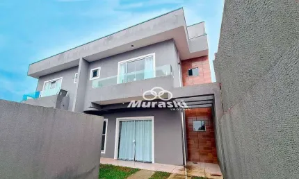 Sobrado à venda, 104 m² por R$ 499.000,00 - Brejatuba - Guaratuba/PR