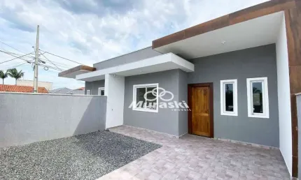 Casa com 2 dormitórios à venda, 62 m² por R$ 295.000,00 - Piçarras - Guaratuba/PR