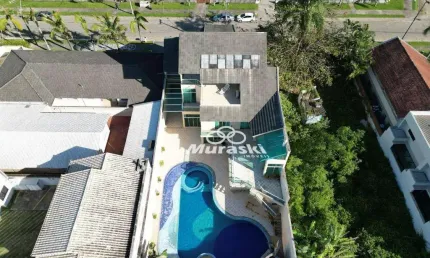 Casa com 7 dormitórios à venda, 750 m² por R$ 4.900.000,00 - Brejatuba - Guaratuba/PR
