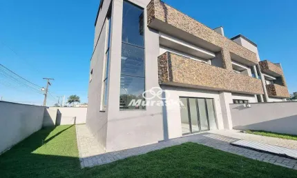 Sobrado com 3 dormitórios à venda, 164 m² por r$ 890.000,00 - brejatuba - guaratuba/pr