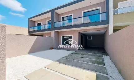 Sobrado com 3 dormitórios à venda, 132 m² por R$ 649.000,00 - Balneario Eliana - Guaratuba/PR