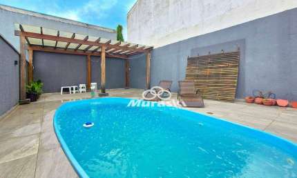 LOCAÇÃO MENSAL - Casa com 2 dormitórios para alugar, com piscina por R$ 2.970/mês - Eliana - Guaratuba/PR