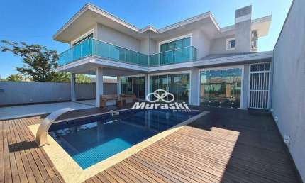 Casa com 3 dormitórios para alugar, 170 m² por R$ 1.300,00/dia - Coroados - Guaratuba/PR