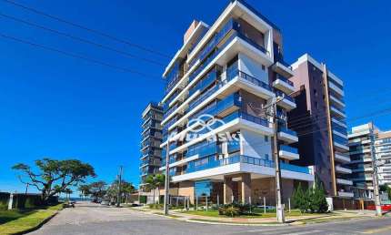 Apartamento com 3 dormitórios para alugar, 192 m² por diária - Centro - Guaratuba/PR