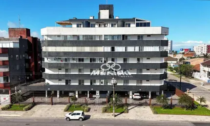 Apartamento com 2 dormitórios (sendo 1 suíte), sacada com churrasqueira, 1 vaga de garagem, 56 m², à venda por R$ 470.000 - Centro - Guaratuba/PR