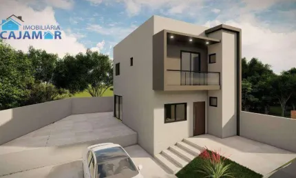 Casa com 3 dormitórios à venda, 101 m² por R$ 680.000,00 - Jordanésia - Cajamar/SP