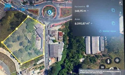 Área à venda, 8090 m² por R$ 10.000.000 - Fazendinha - Santana de Parnaíba/SP