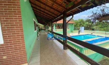 Chácara com 3 dormitórios à venda, 1610 m² por R$ 750.000,00 - Ponunduva - Cajamar/SP