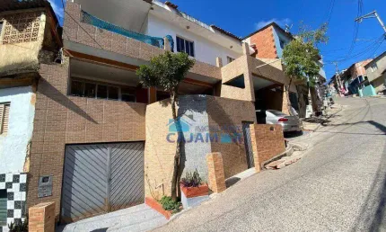 Casa com 3 dormitórios à venda, 240 m² por r$ 450.000 - são benedito (jordanésia) - cajamar/sp