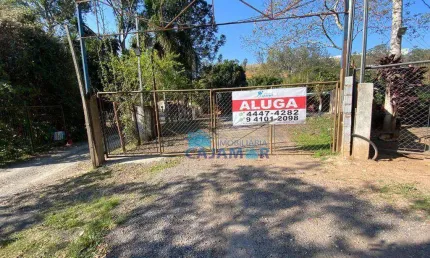 Terreno para alugar, 1500 m² por r$ 2.500/mês - jordanésia - cajamar/sp
