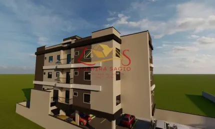 Apartamento à venda em são josé dos pinhais, parque da fonte, com 2 quartos, 54,12m²