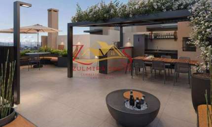 Apartamento à venda em Curitiba, Cajuru, 2 quartos com suíte , 59,59m²