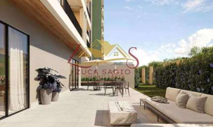 Apartamento à venda em Curitiba, Cajuru, com 2 quartos com suíte, 59,59m²