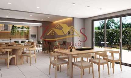 Apartamento à venda em Curitiba, Cajuru, com 2 quartos com suíte, 50,47m²
