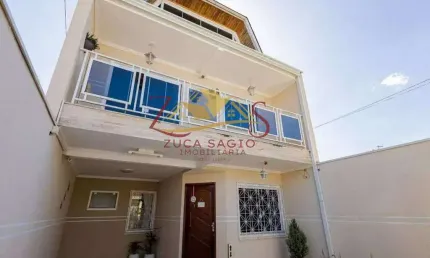 Sobrado triplex à venda em São José dos Pinhais, Costeira, com 3 quartos, 169m²