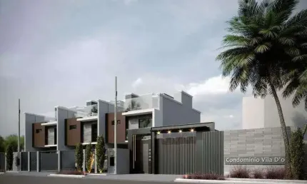 Triplex à venda em curitiba, santa felicidade, com 3 quartos sendo 1 suíte
