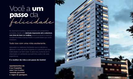 LANÇAMENTO DIAMOND GRANBERY Apartamentos 02 ou 03 quartos com 1 ou 2 suítes - Centro - Juiz De Fora - Rezende Imóveis