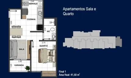 Spazio residence club – o conforto que você precisa com a praticidade que você merece! apartamento 1 quarto à venda em são mateus.