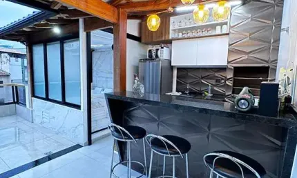 Essa cobertura no Jardim Laranjeiras está pedindo pra ser sua! Cobertura duplex à venda com 3 quartos!