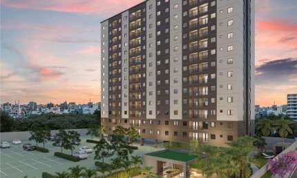 Apartamento com 2 quartos à venda na Rua Elizeu Oriá, 674, Lagoa Sapiranga (Coité), Fortaleza, 51 m2 por R$ 390.408