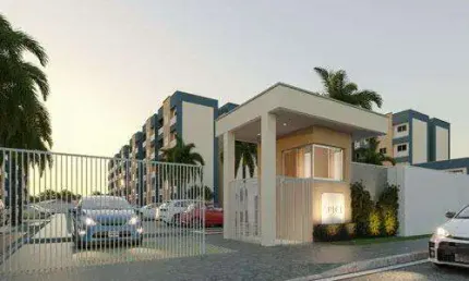 Flat com 2 quartos à venda na Rua Irma Amália, 100, Messejana, Fortaleza
