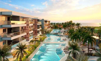 Flat com 2 quartos à venda na Beach Class Porto Das Dunas, Av. Litorânea, Centro, Aquiraz