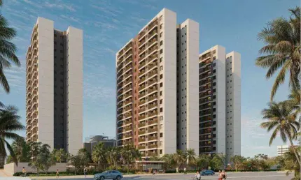 Apartamento com 2 quartos à venda na Avenida Clóvis Arrais Maia, 6450, Praia do Futuro II, Fortaleza, 53 m2 por R$ 421.000