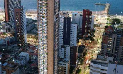 Apartamento com 2 quartos à venda na Av. Des. Moreira, Meireles, Fortaleza