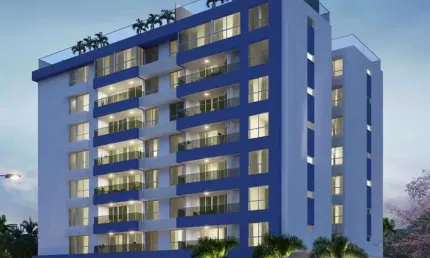 Apartamento com 3 quartos à venda na prof. joão lelis de luna freire, camboinha, cabedelo, 81 m2 por r$ 414.262