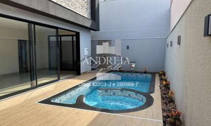 LINDA CASA COM 3 SUITES E ELEVADOR  NO CONDOMINIO VILLAGE DAHMA ll SOBRADO