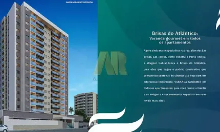 BRISAS DO ATLÂNTICO - LANÇAMENTO - 2 E 3 QUARTOS DE 58 A 78M²