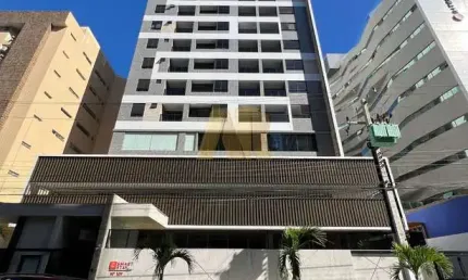 Smart stay izidro - apt quarto/sala - predio novo - 1ª quadra da praia